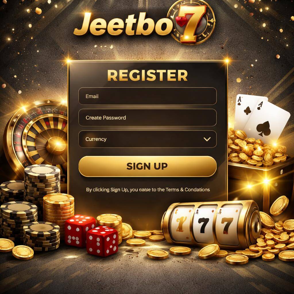 Jeetbo7 secure login portal for an online casino featuring classic reels card games roulette and immersive play
